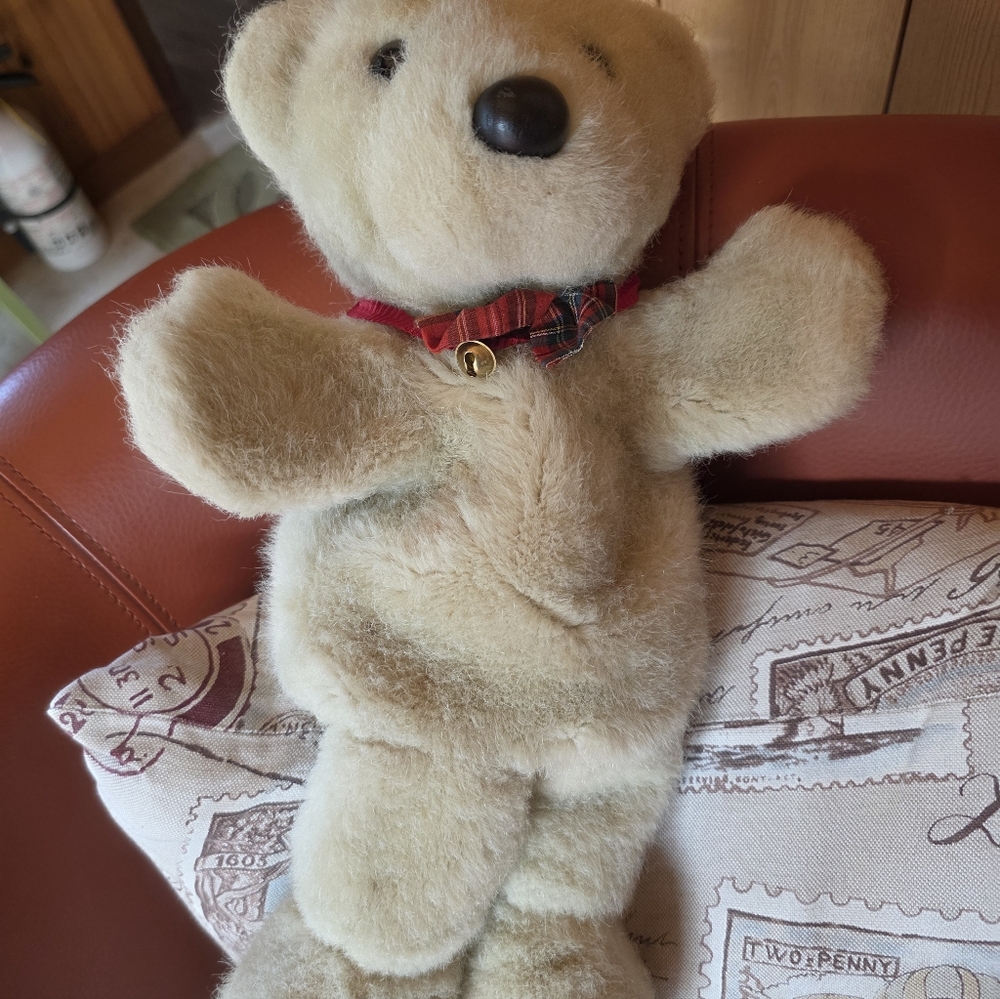 Dakin 1985 Teddy Bear Puppett. Rare Find.